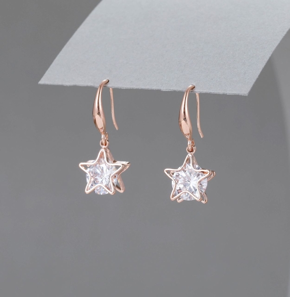 diamante-star-drop-earrings-rose-gold