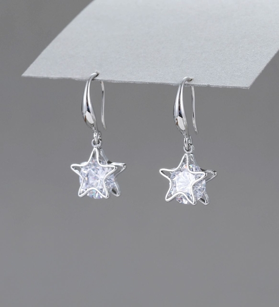 diamante-star-drop-earrings-silver