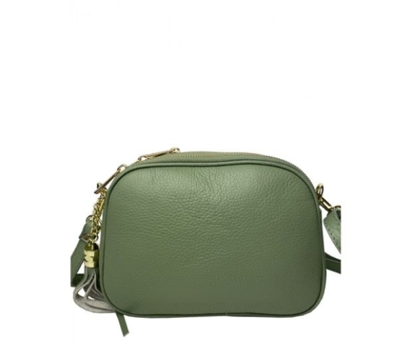 italian-leather-3compartment-tassel-crossbody-bag-gold-finish-olive-green