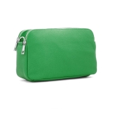 italian-leather-triple-pocket-oblong-crossbody-bag-green