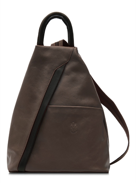 italian-smooth-leather-pyramid-zipped-backpack-dark-taupe-tan