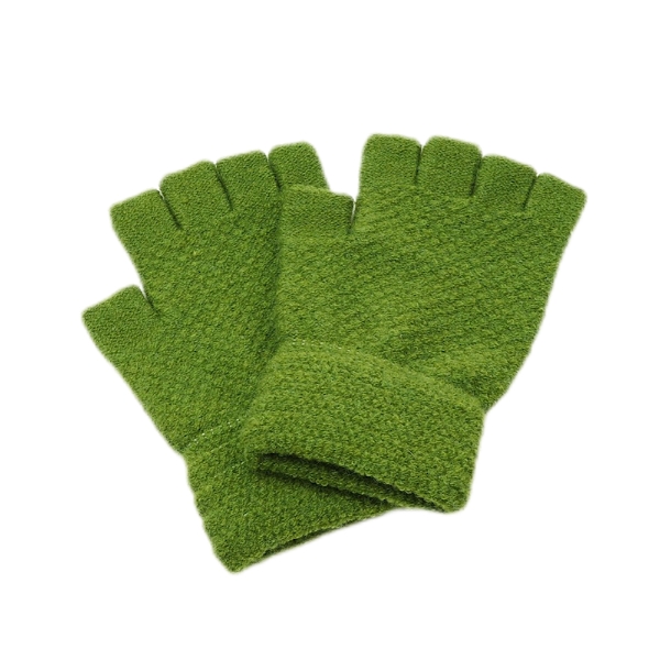 ladies-knitted-fingerless-gloves-lime-green