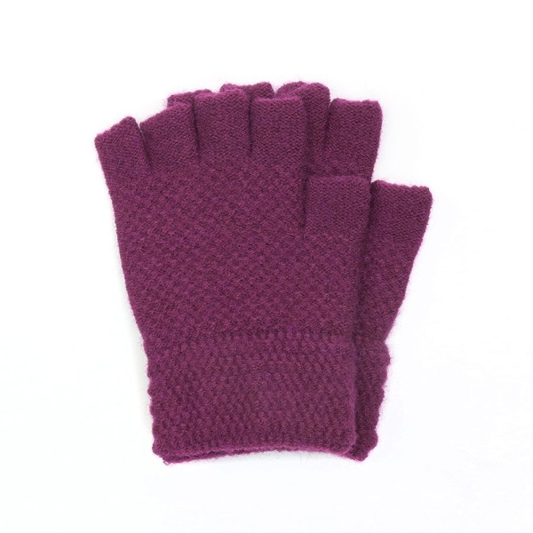 ladies-knitted-fingerless-gloves-purple