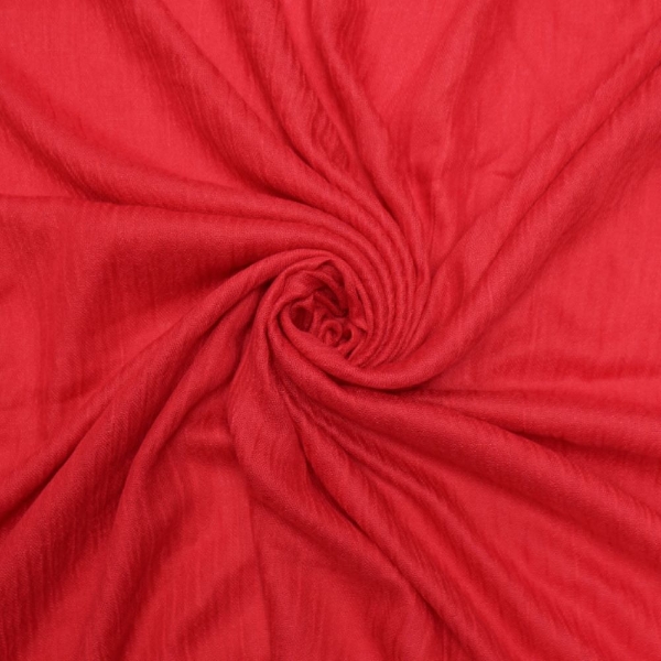 plain-cottonmodal-blend-scarf-red