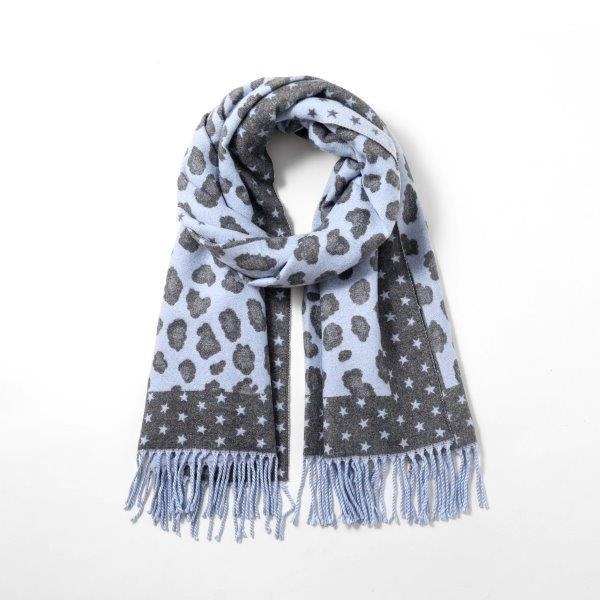 wool-blend-reversible-leopard-stars-tassel-scarf-baby-blue