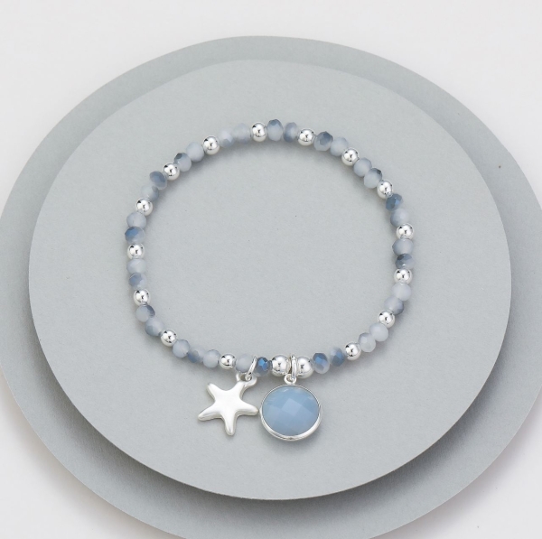 blue-beaded-stretchy-bracelet-with-stardisc-charm