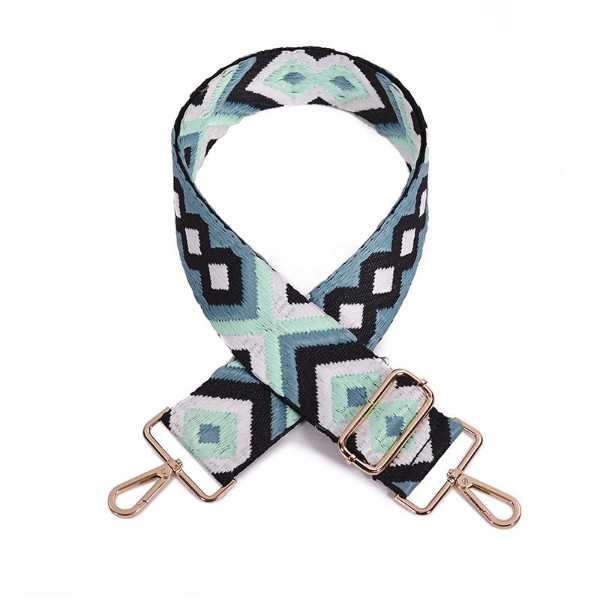 canvas-blue-mint-green-embroidered-bag-strap-gold-finish