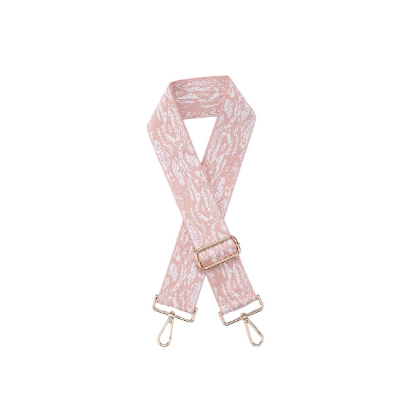 canvas-blush-pink-mottled-print-bag-strap-gold-finish