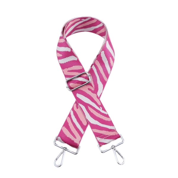 canvas-pink-baby-pink-white-zebra-print-bag-strap-silver-finish