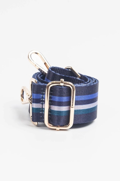 canvas-shades-of-blue-striped-slim-bag-strap-gold-finish