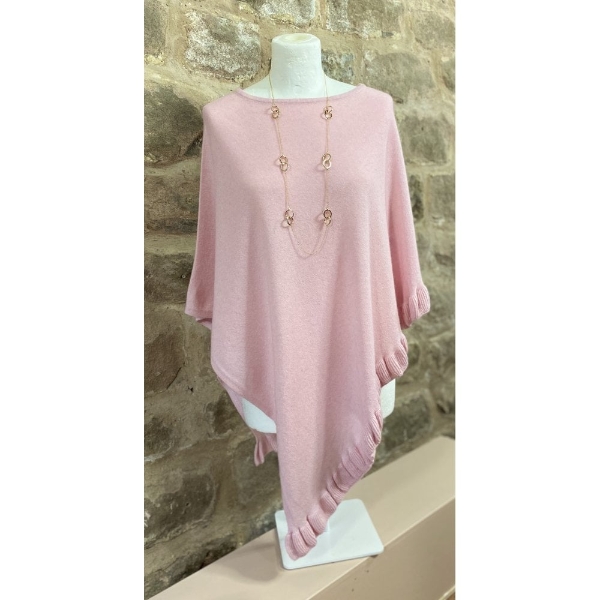 cashmere-blend-ruffled-edge-poncho-blush-pink