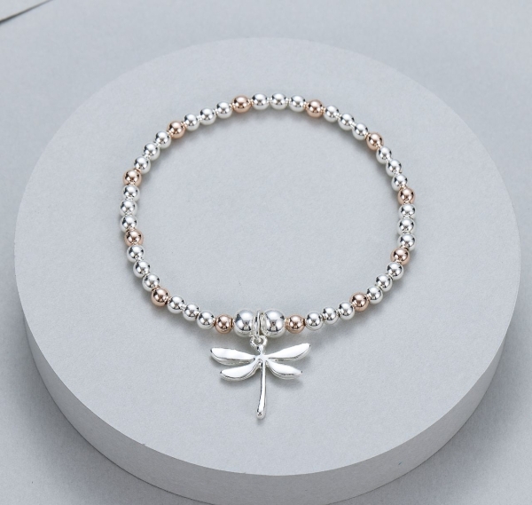 dragonfly-pendant-strecthy-bracelet