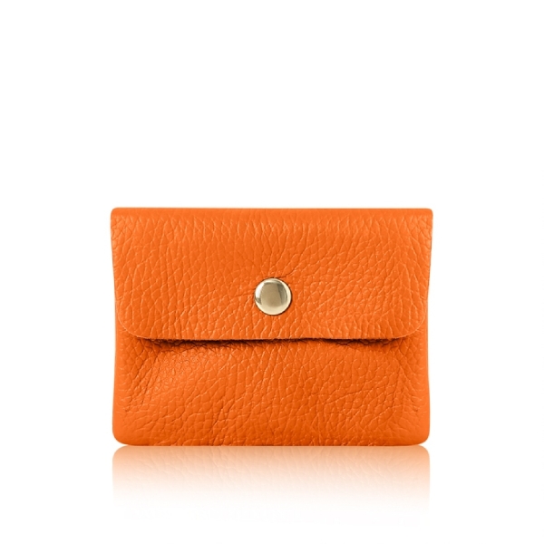 italian-leather-mini-stud-detail-purse-orange