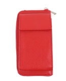 italian-leather-phone-purse-crossbody-bag-silver-finish-red
