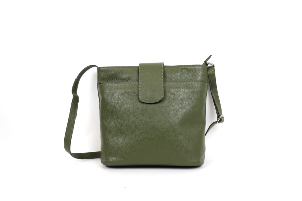 italian-leather-square-front-flap-shoulder-bag-olive-green