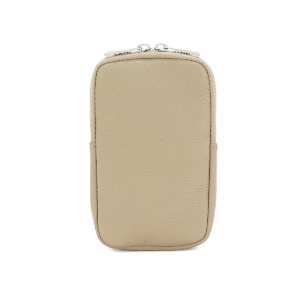 italian-plain-leather-phone-pouch-cross-body-bag-beige