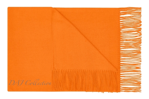 plain-wool-blend-scarf-orange