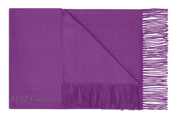 plain-wool-blend-scarf-purple